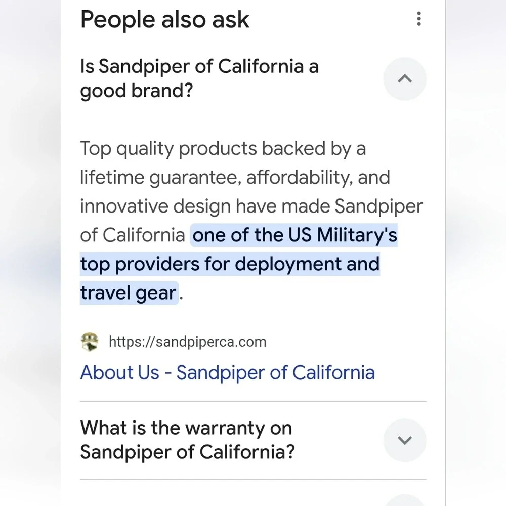 Sandpiper of California Black Bugout Tactical Backpack Military